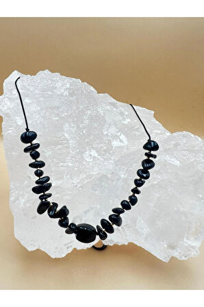 Sertifikalı Akik Doğal Taş Tasarım Kolye