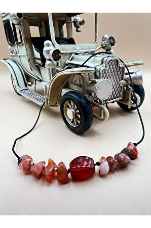 Sertifikalı Akik Doğal Taş Bileklik Tasarım AAA Kalite