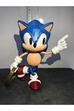 Kirpi Sonic Boyalı Figür 17 Cm