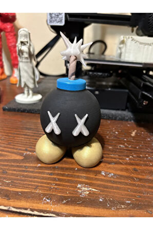 Kaws Bomba Boyalı Figür 15CM