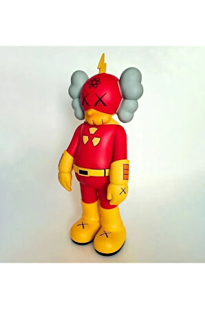 Kaws Flash Boyalı Figür Radyoaktif Kaws Figür Büyük Boy 20CM