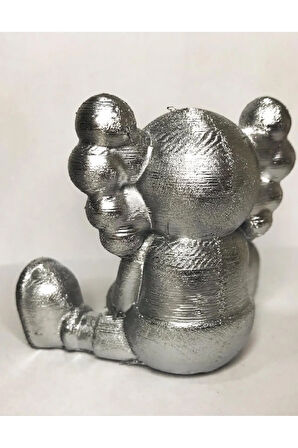 KAWS Para Kesesi Boyalı Figür Zengin Kaws Figür Büyük Boy 20CM