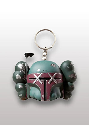 Kaws Boba Fett Anahtarlık Kaws Starwars Anahtarlık 8CM