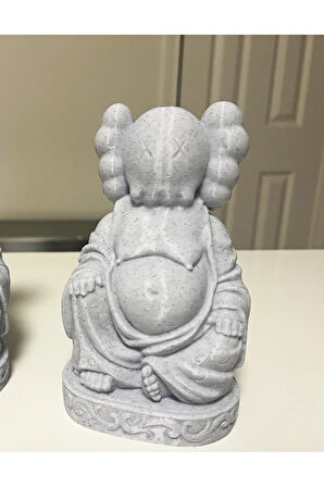Kaws Buda Figür Kaws Meditasyon Boyalı Figür Büyük Boy 20CM