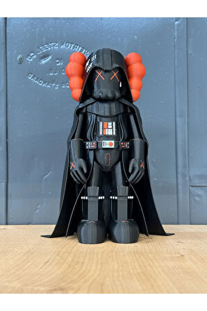 Kaws Darth Vader Figür Kaws Boyalı Figür Kaws Starwars Figür Büyük Boy 20CM