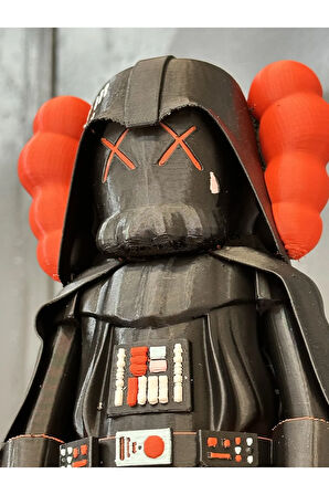 Kaws Darth Vader Figür Kaws Boyalı Figür Kaws Starwars Figür Büyük Boy 20CM