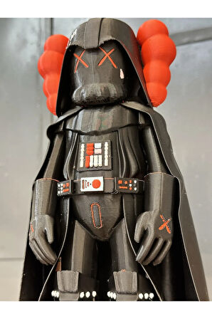 Kaws Darth Vader Figür Kaws Boyalı Figür Kaws Starwars Figür Büyük Boy 20CM