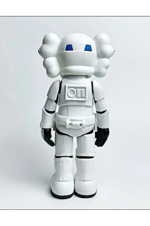 Kaws Stormtrooper Figür Kaws Boyalı Figür Kaws Starwars Figür Büyük Boy 20CM