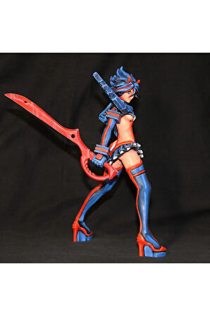 Kill La Kill Ryuko Matoi Figür Manga Boyalı Figür Büyük Boy 25cm