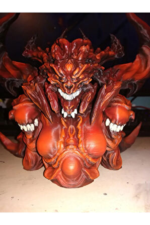 Diablo Dark Lord Büst Diablo Büst Lord Of Terror Büst 13CM