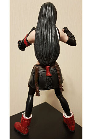 Final Fantasy 7 Tifa Lockhart Figür Final Fantasy 7 Prenses Rosa Obje Büyük Boy 25cm