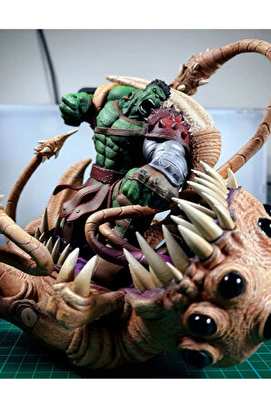 Hulk vs Planet Figür Savaşan Hulk Figür 25CM