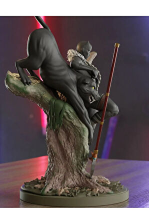Black Panter Figür Black Panther Obje Büyük Boy 25CM