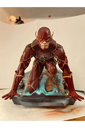 DC Flash Figür 3'lü Flash Masaüstü Dekoratif Obje Büyük Boy