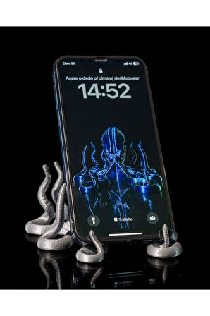 Ahtapot Masaüstü Telefon Standı Ahtapot Masaüstü Dekoratif Obje 7CM