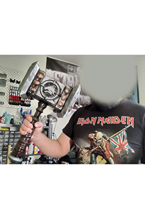 Doomhammer Warcraft Çekiç WOW Kıyamet Çekici Warcraft Orgrim Doomhammer Büyük Boy