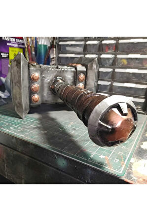 Doomhammer Warcraft Çekiç WOW Kıyamet Çekici Warcraft Orgrim Doomhammer Büyük Boy