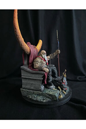 God of War Kratos Figür God of War Yaşlı Kratos Obje 25CM Büyük Boy