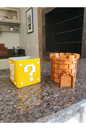 Super Mario Kale Vazo Minecraft Kale Vazo 13cm