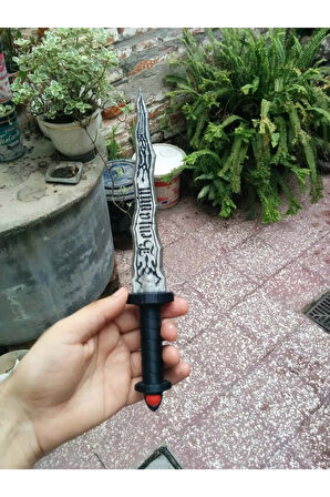 İsme Özel Hançer Rumpelstiltskin Hançer Kişiye Özel İsimli Hançer 17CM