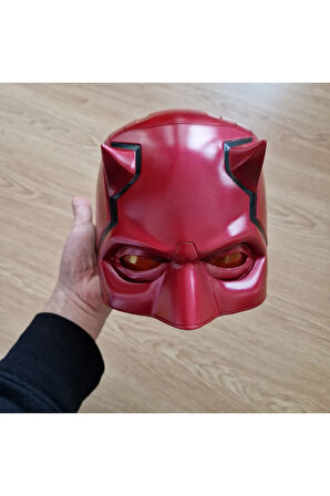 Cadılar Bayramı Marvel Daredevil Maske Cosplay Daredevil Maske Giyilebilir