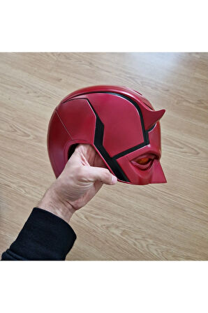 Cadılar Bayramı Marvel Daredevil Maske Cosplay Daredevil Maske Giyilebilir