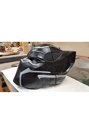 Cadılar Bayramı Black Panter Maske Cosplay Marvel Maske Marvel Black Panter Maske Dev Boy