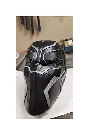 Cadılar Bayramı Black Panter Maske Cosplay Marvel Maske Marvel Black Panter Maske Dev Boy