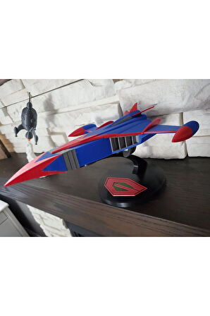 Battle of the Planets Uzay Gemisi Phoenix Ship Comando-G Uzay Gemisi Oyuncak Büyük Boy