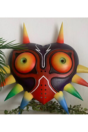 Cadılar Bayramı Legend of Zelda Majora Maskesi Cosplay Maske Giyilebilir Büyük Boy