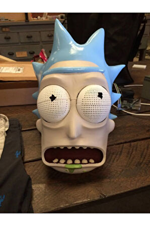 Cadılar Bayramı Ricki Sanchez Rick and Morty Maske Dev Boy Giyilebilir