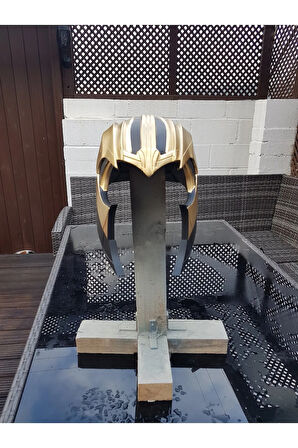 Avengers Infinity War Thanos Kaskı Yenilmezler Sonsuzluk Savaşı Thanos Kaskı Büyük Boy Giyilebilir