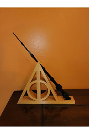Harry Potter Ölüm Yadigarları Asa Standı Masaüstü Dekor