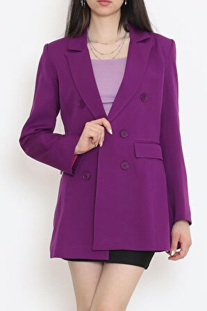 GAMZELİTARZIM Blazer Ceket Mor - 15528.791.