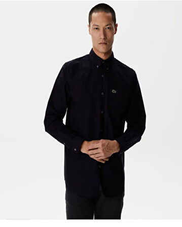 Lacoste Düğmeli Yaka Regular Fit Gömlek