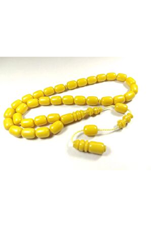 Emine Rişvani Usta Eseri Sikkeli Çift Zımpara Çift Cilalı Sıkma Kehribar Sertifikalı 4420