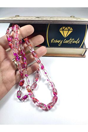 Furkan Gül Usta Eseri İmzalı Gömme Kutulu Diamond Shine Ateş-i Kehribar Sertifikalı 4401