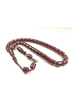 Muhammed Dabbas Usta Eseri (İmzası Gümüştür) Sıkma Kehribar Sertifikalı 4397