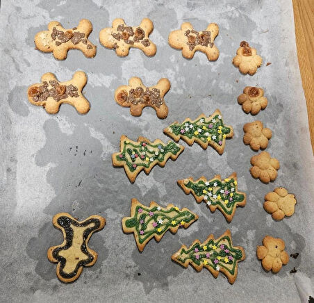 Yılbaşı Kurabiye Kalıbı 10 Parça