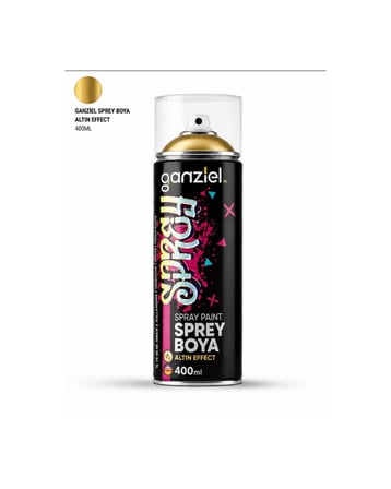 GANZİEL SPREY BOYA ALTIN EFFECT 