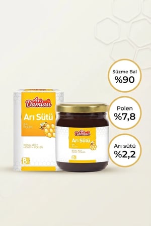 Arı Damlası 2'li Macun Setleri – Ginkgo Biloba-Arı sütü-Bal-Polen İçerikli Macun