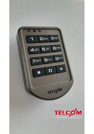 Telcom DK112 Şifreli Pilli Dolap Kilidi