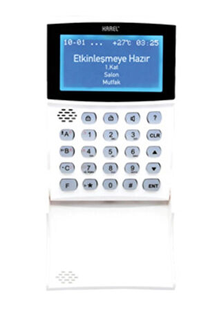 Karel AKC137-P2 LCD Tuş Takımı Paneli
