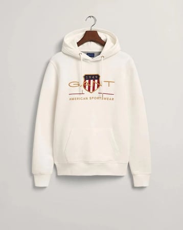 Gant Erkek Kapşonlu Sweatshirt Yandan Cepli