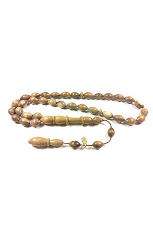 Mustafa Uysal Usta Eseri Imzalı Kuru Tornalı Sakızlık Ağacı Sertifikalı 4491