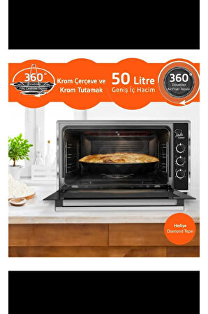 TECNA FIRIN 6084 50 LT DÖNE AİRF DİK PİLİÇ ANTRASİ
