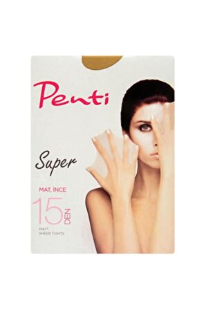 6’lı Kadın Mat Ince Süper Kilotlu Çorap Ten