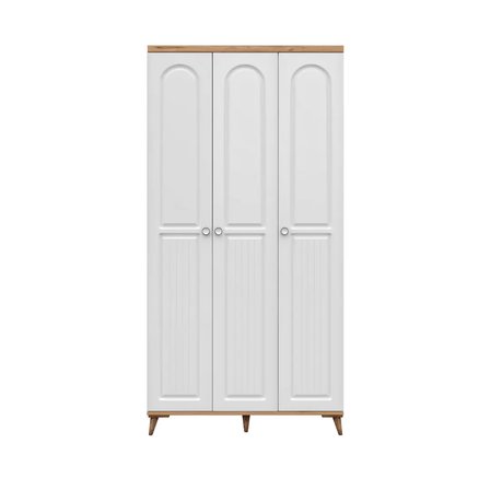 Bohem 3 Kapaklı Komple MDF Gardırop