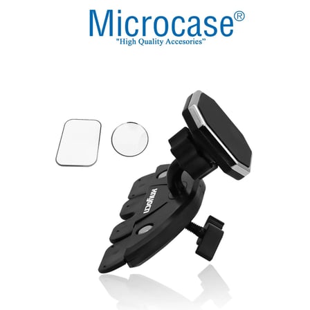 Microcase CD Player Slot Girişli Manyetik Araç İçi Telefon ve Tablet Tutucu - AL2533