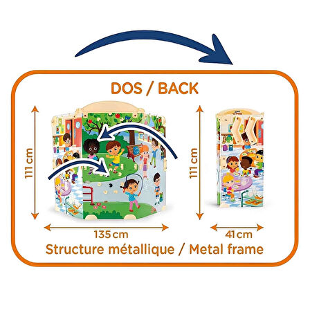 Nessiworld Smoby Okul Sınıf Öğretmenlik Oyun Seti 7600380101